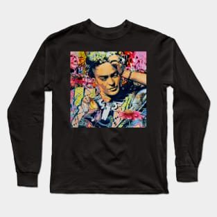 Frida Kahlo pop art Long Sleeve T-Shirt